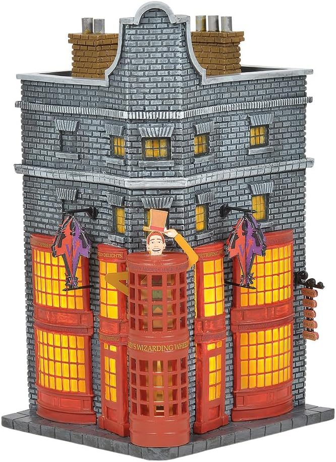 Department 56 Harry Potter Weasleys Wizard Wheezes Lighted Building