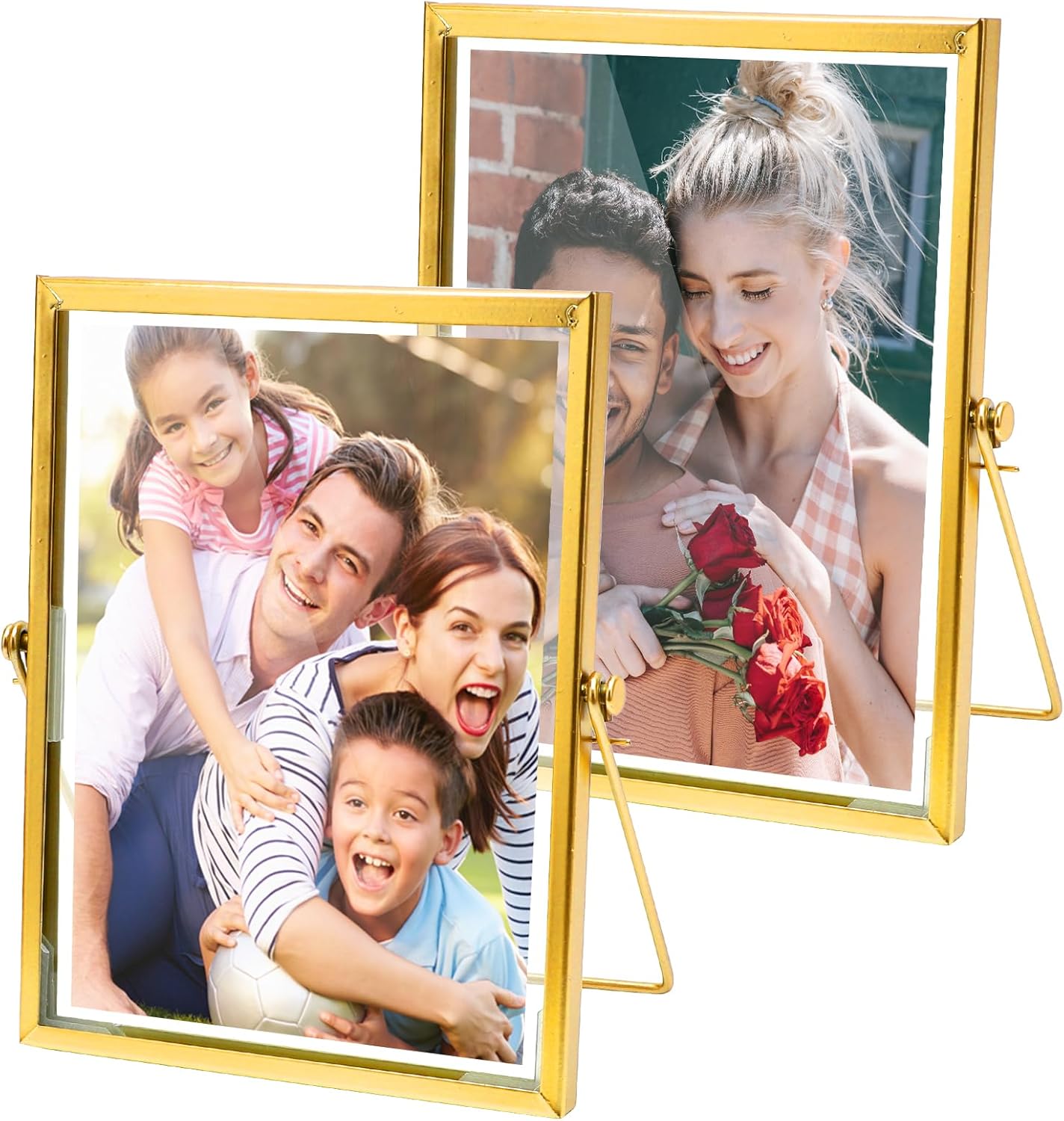 Yuragim A5 Glass Picture Frame Pack of 2