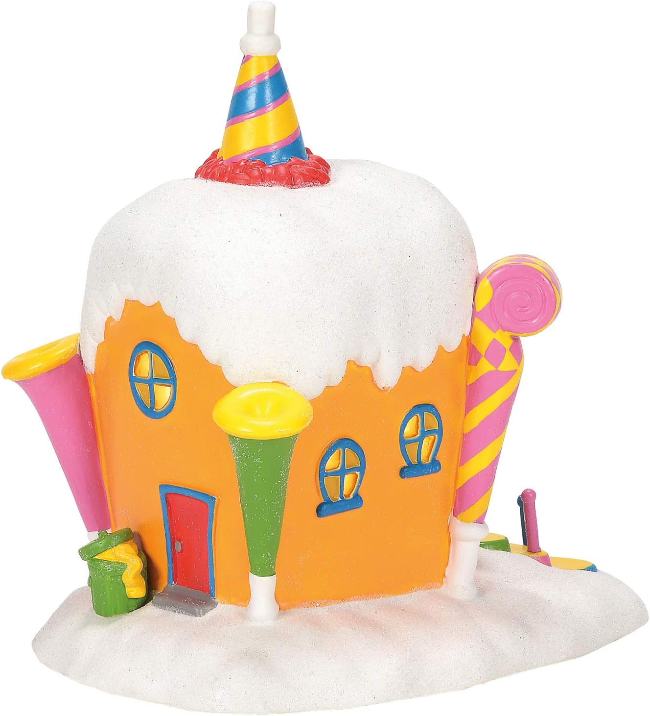 Department 56 Grinch Village Whoville Galooks Party Favors Light Building
