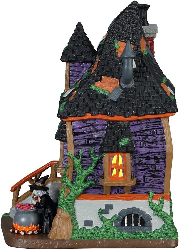 Lemax Witches Bungalow with LED Lights