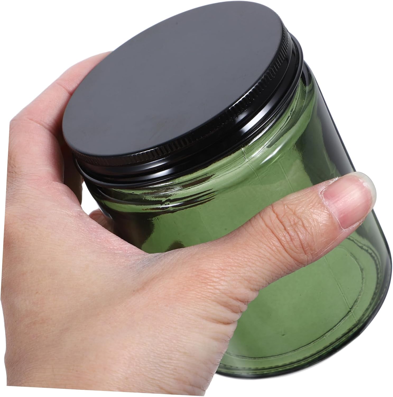 12pcs Glass Candle Tins for Aromatherapy and Home Decor
