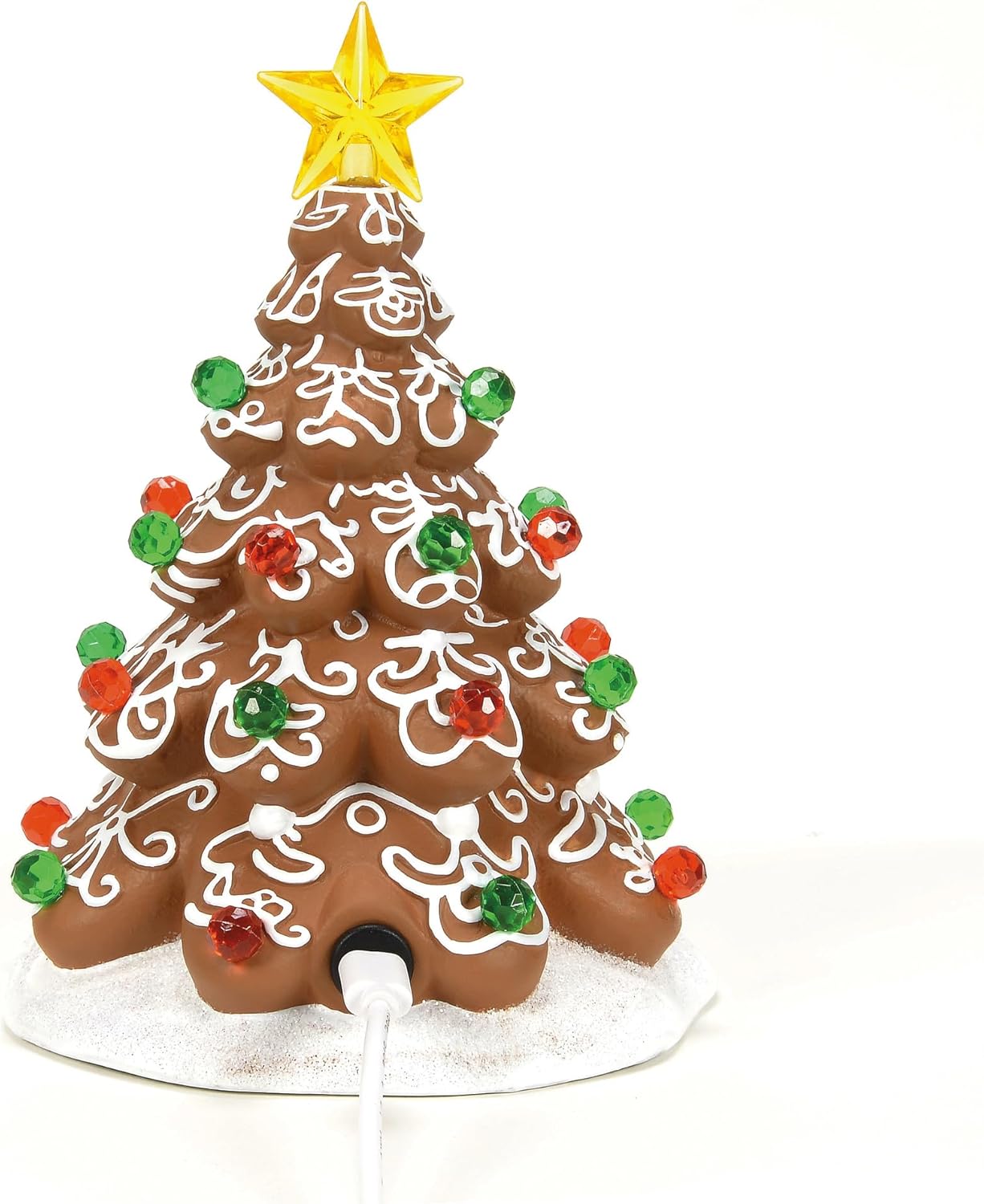 Department 56 Santa Cookie Christmas Tree Figurine 65 Inch