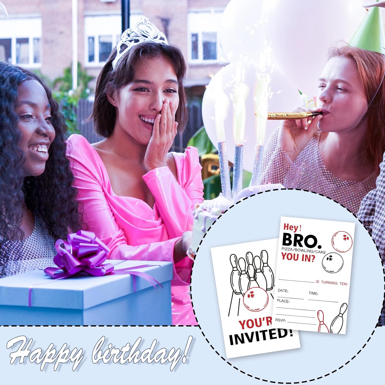 Bro Youre Invited Birthday Invitations Cards