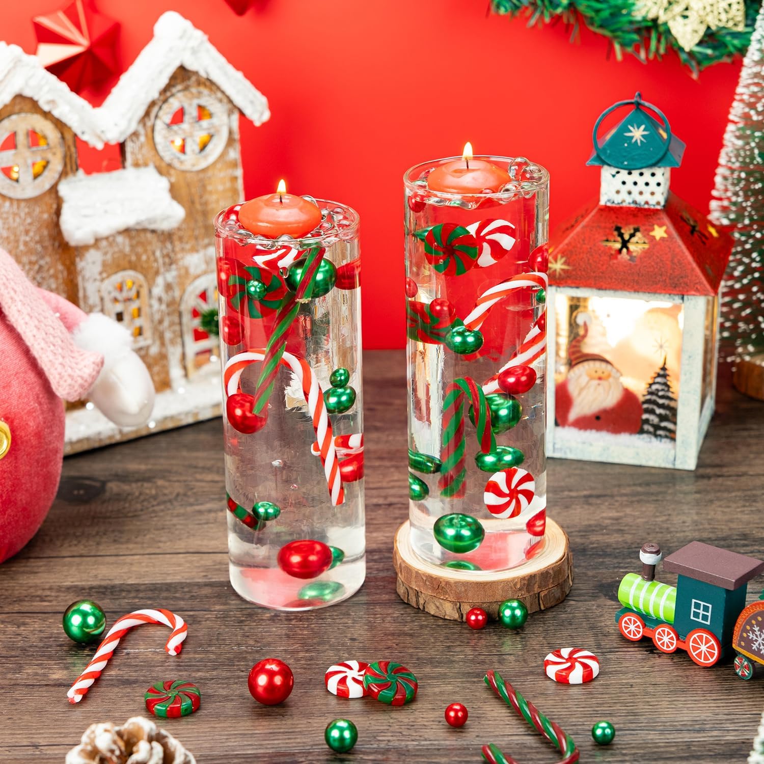 MagicLub 4118 Pcs Christmas Vase Filler Decor Set