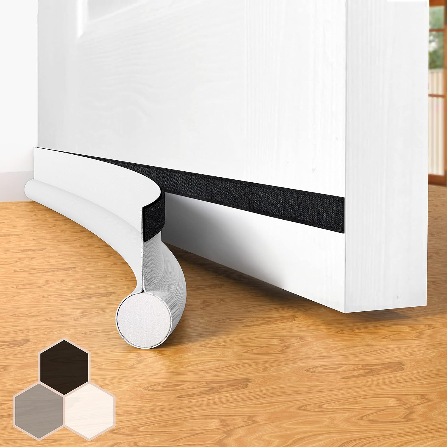 SYIPO Door Draft Stopper 37 Inch One Sided Insulator