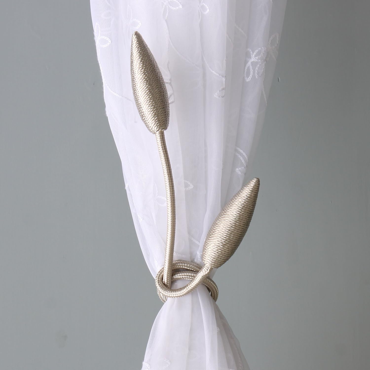 Valea Home 4 Piece Curtain Tiebacks Clips Holdbacks