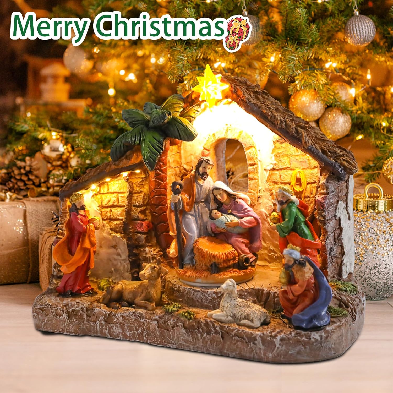 DREAM GARDEN Christmas Village House Decorations