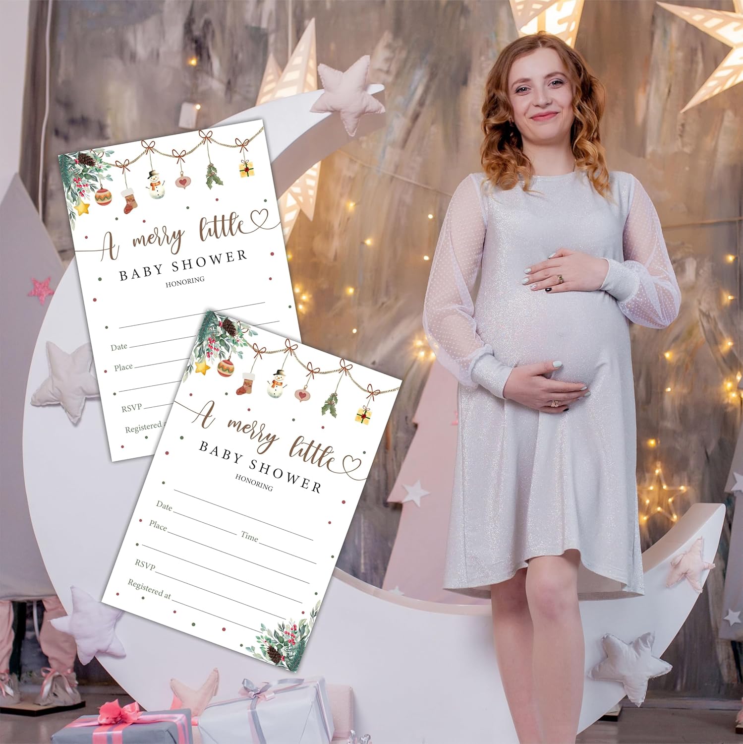 NYCTUG Merry Little Baby Shower Invites 25 Christmas Winter