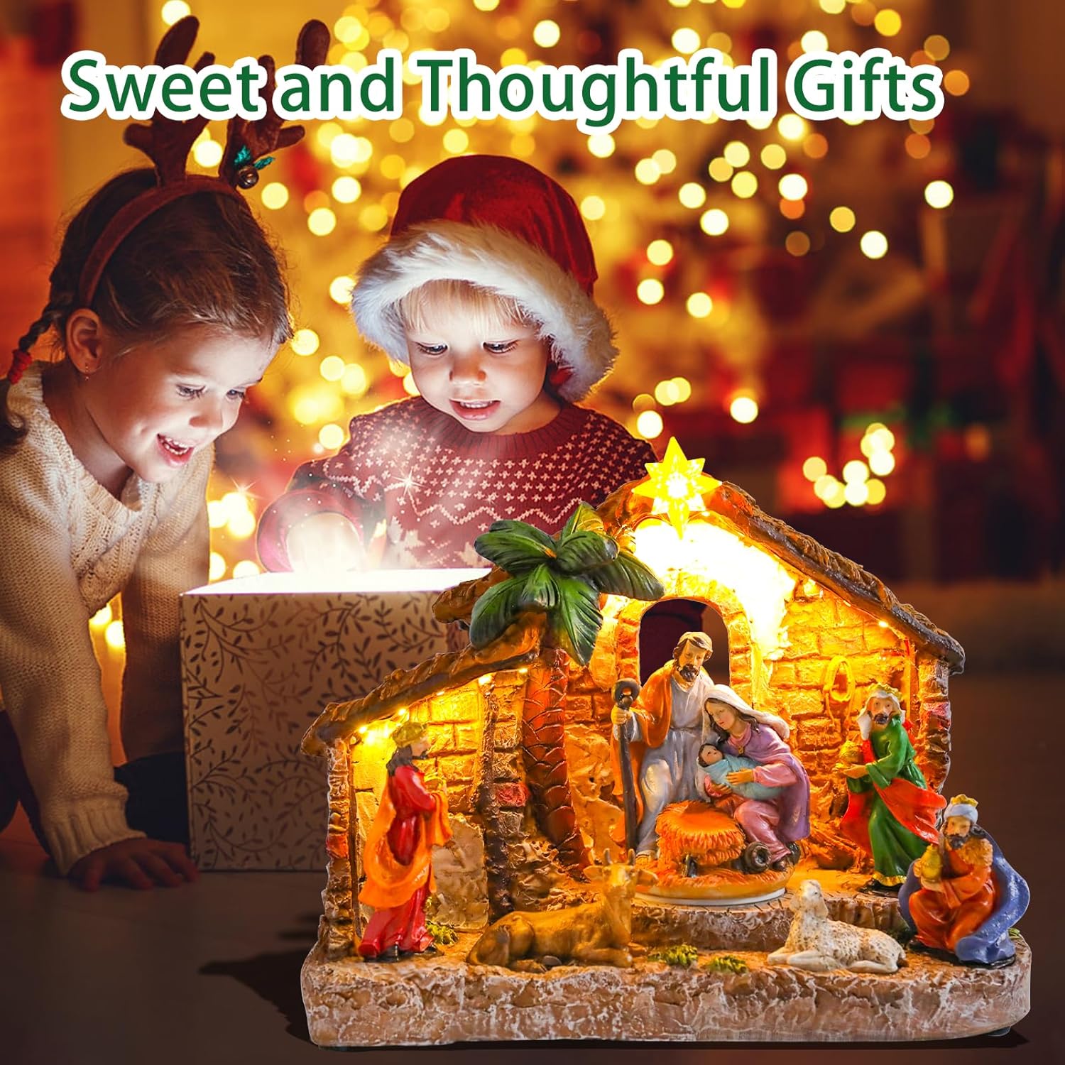 DREAM GARDEN Christmas Village House Decorations