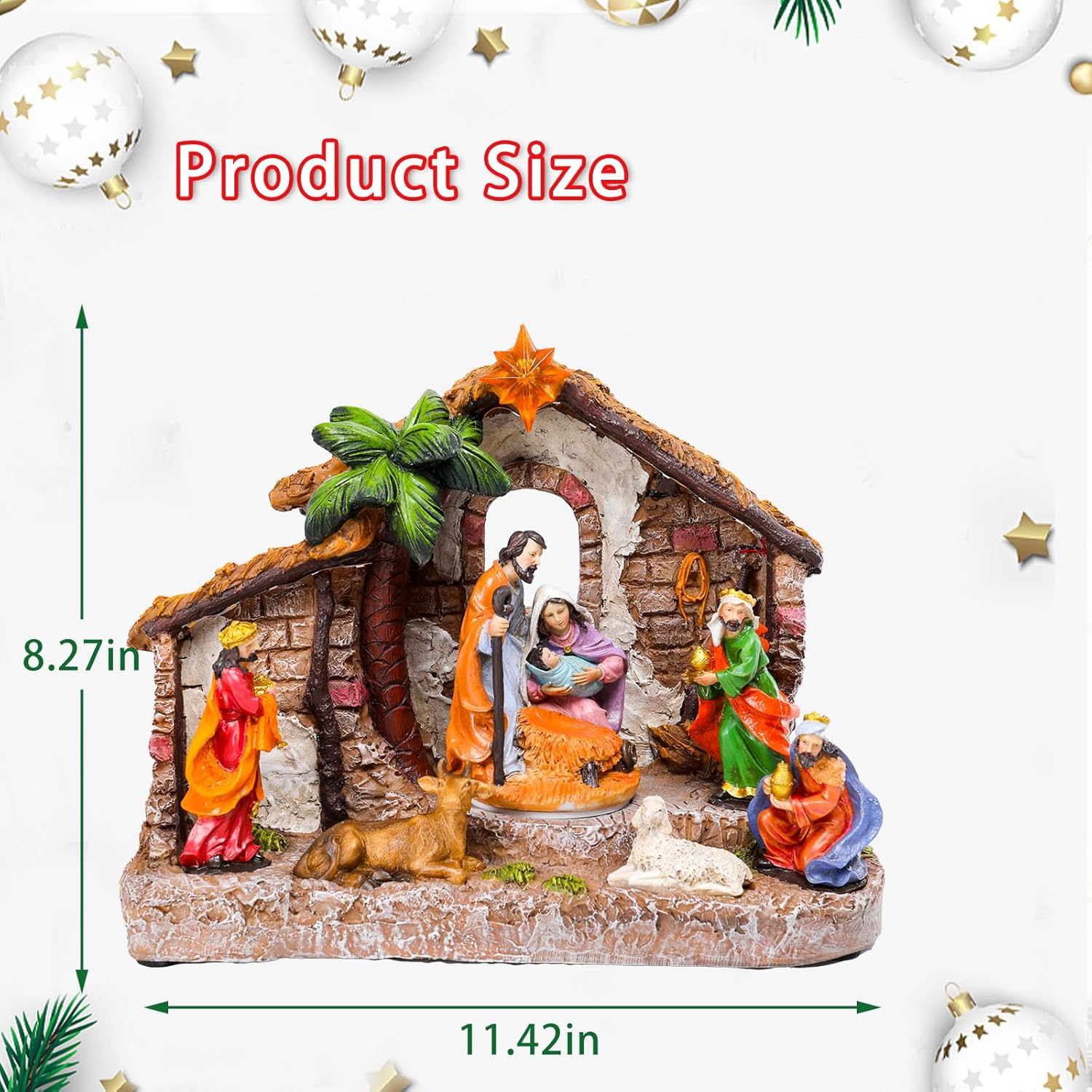 DREAM GARDEN Christmas Village House Decorations