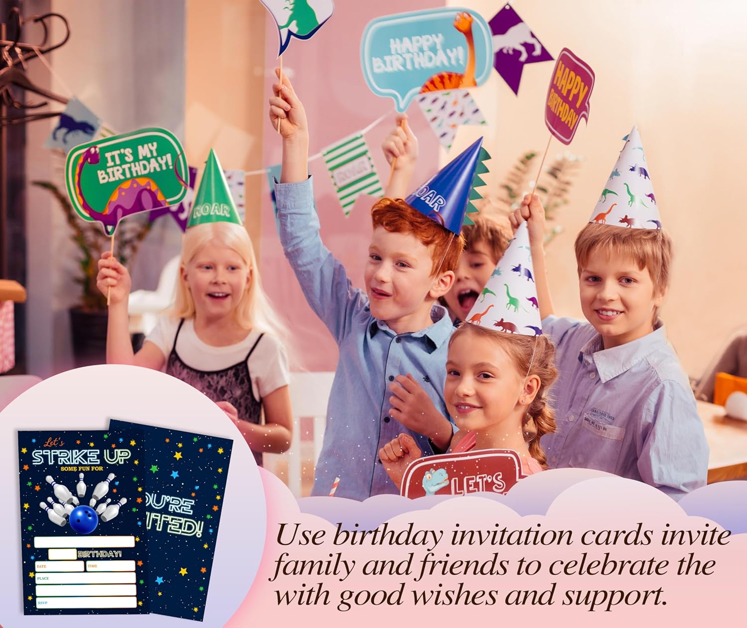Gaming Birthday Invitations with Envelopes