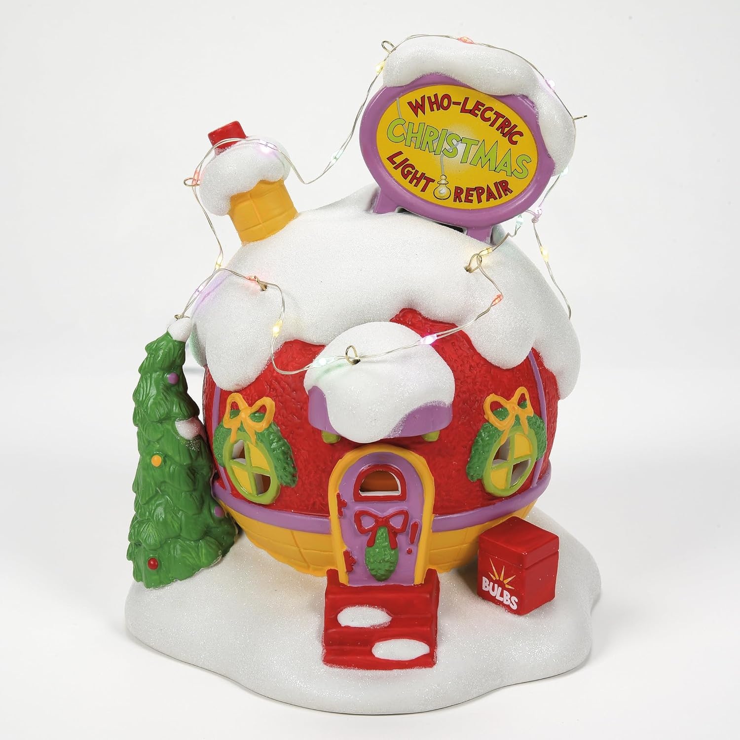 Department 56 Dr Seuss Grinch Village Light Building 7 Inch