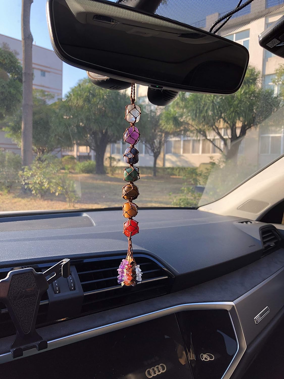 7 Chakra Crystal Window Car Hanging Ornaments