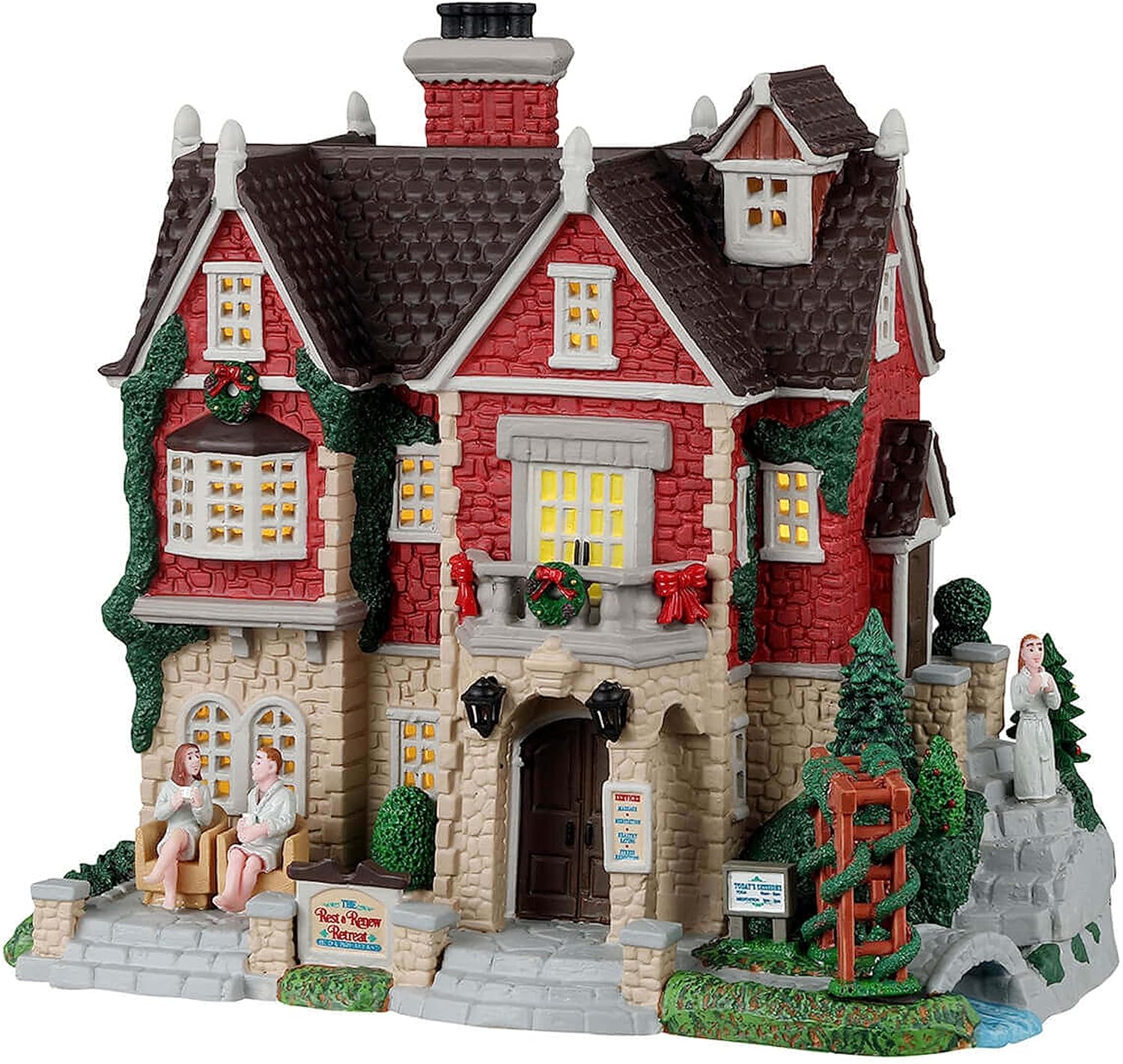 Lemax 35033 Rest and Renew Retreat Lighted Building