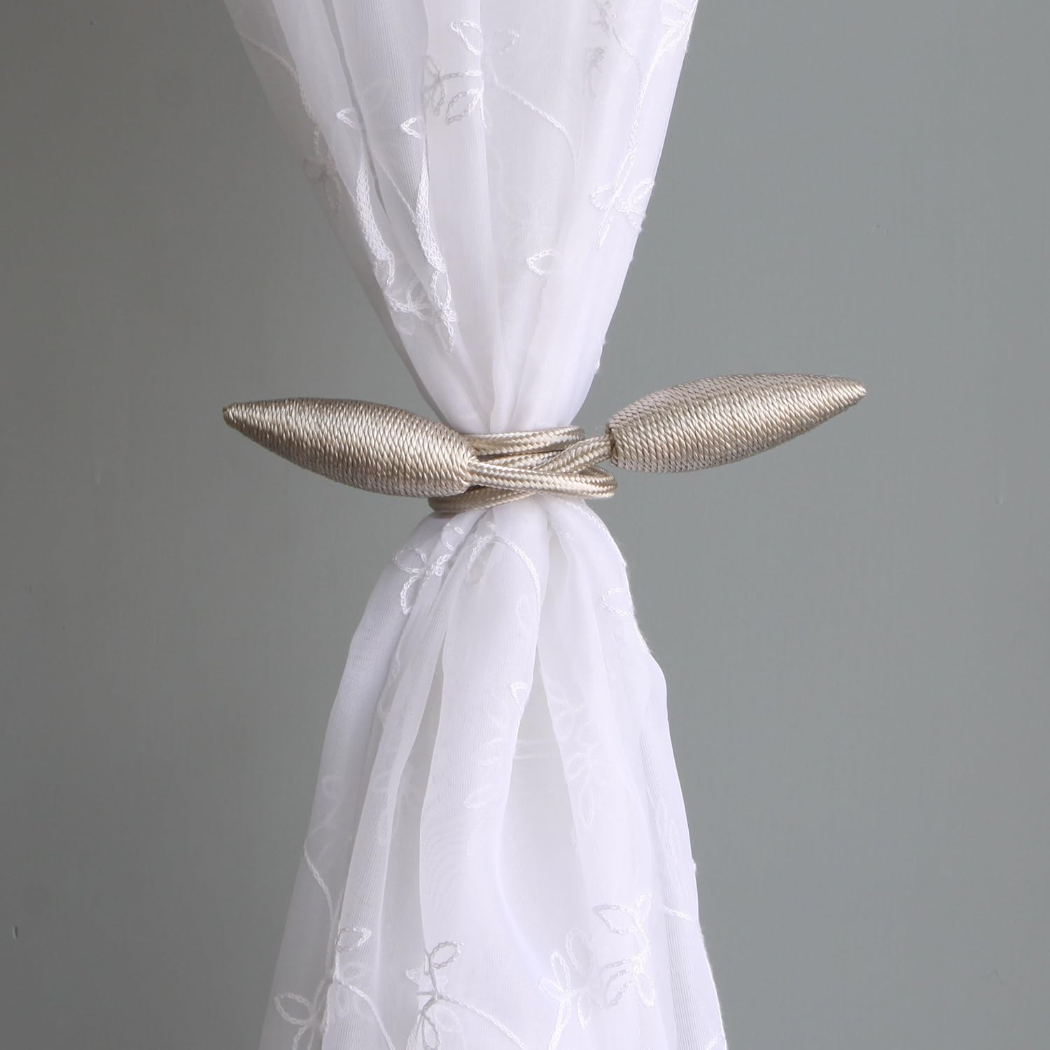 Valea Home 4 Piece Curtain Tiebacks Clips Holdbacks