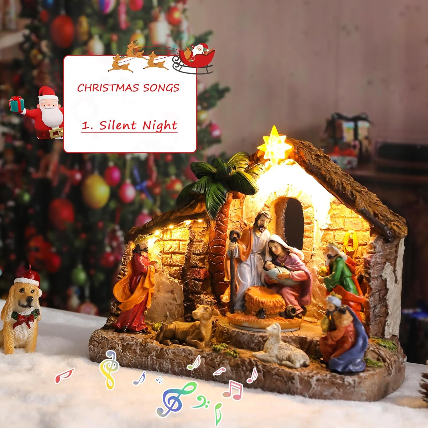 DREAM GARDEN Christmas Village House Decorations