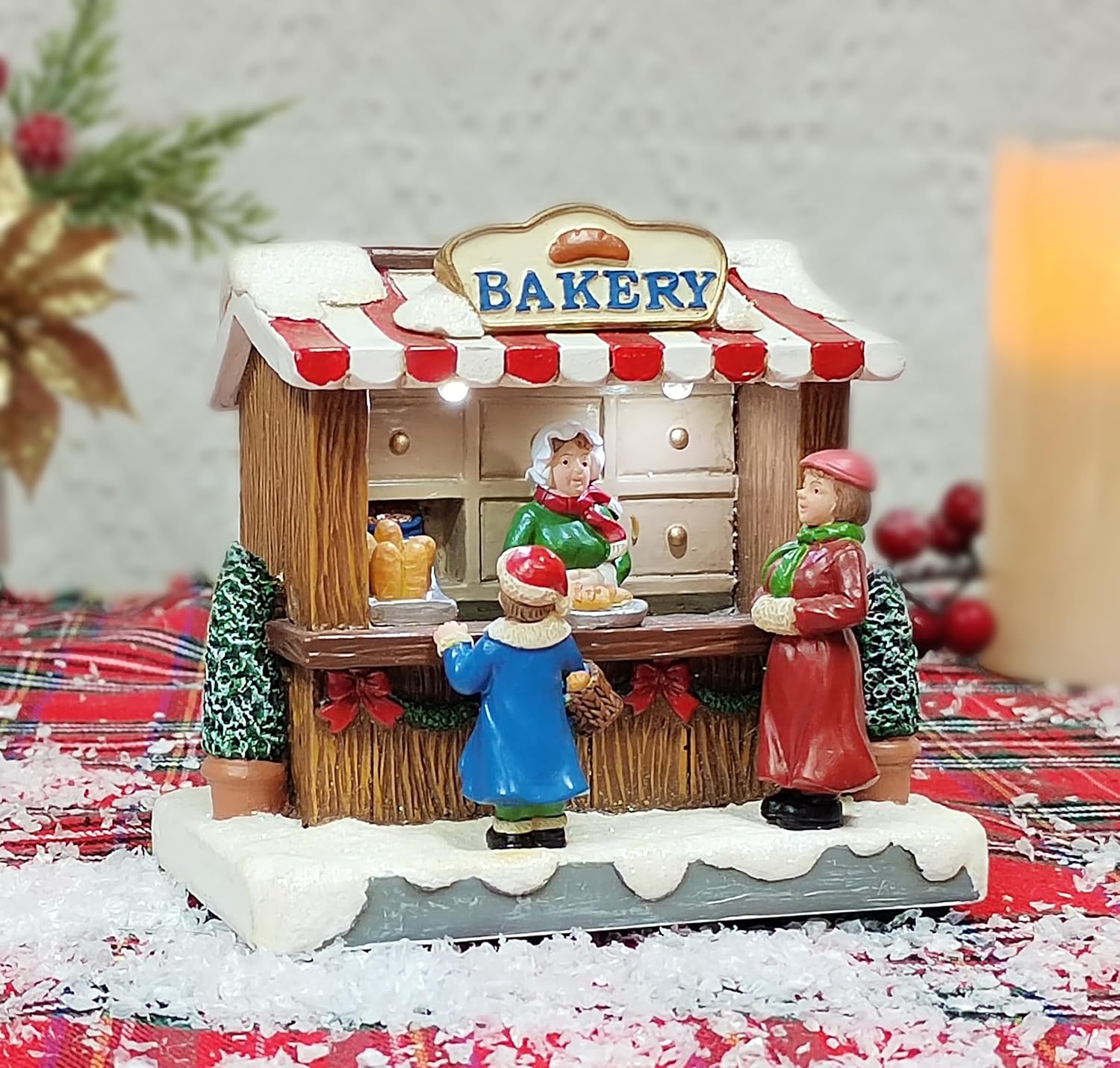 Moments in Time 406H Bakery Stand with LED Lights