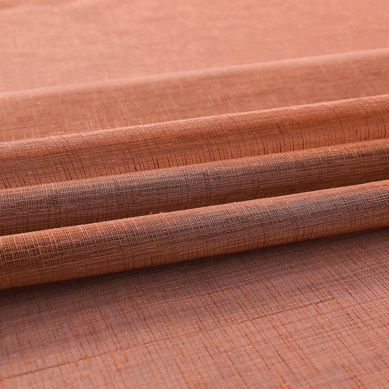 Terracotta Curtains 84 Inches Long 2 Panels Burnt Orange